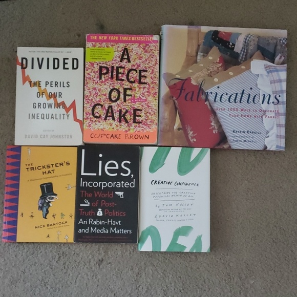 Books: Divided, A Piece of Cake, etc. - Picture 1 of 1